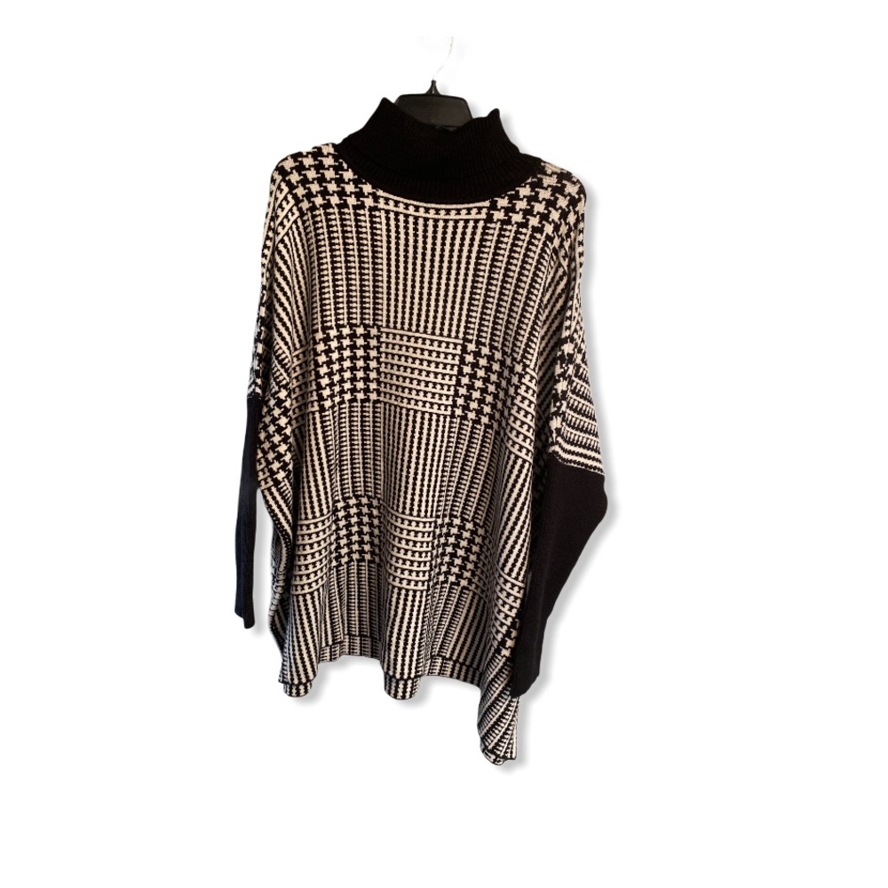 Joseph A Printed Turtleneck Sweater - image 3